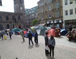 Manchester Homeless Camp in St Ann's Square